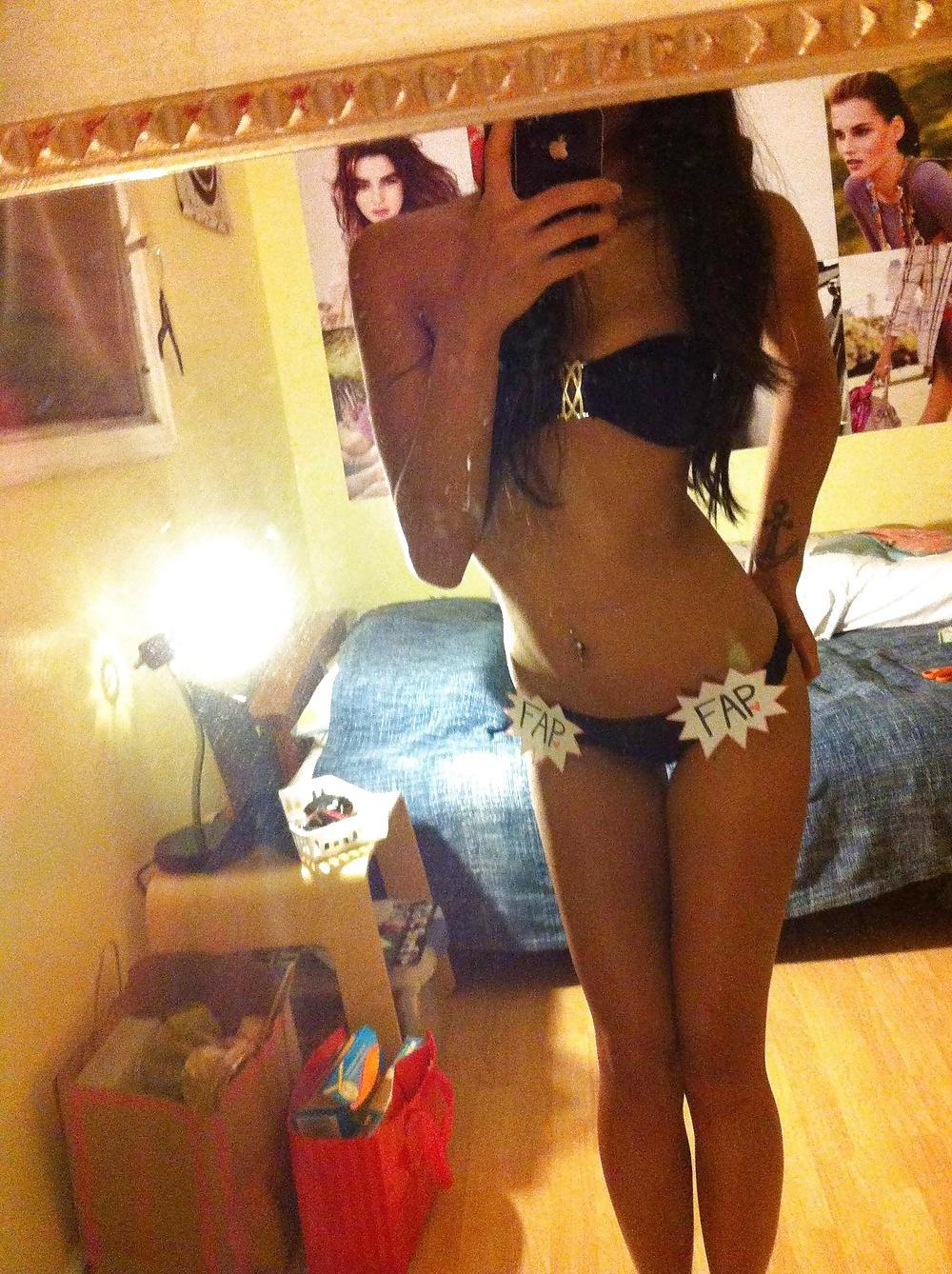 25P Some military wife likes showing off her body 