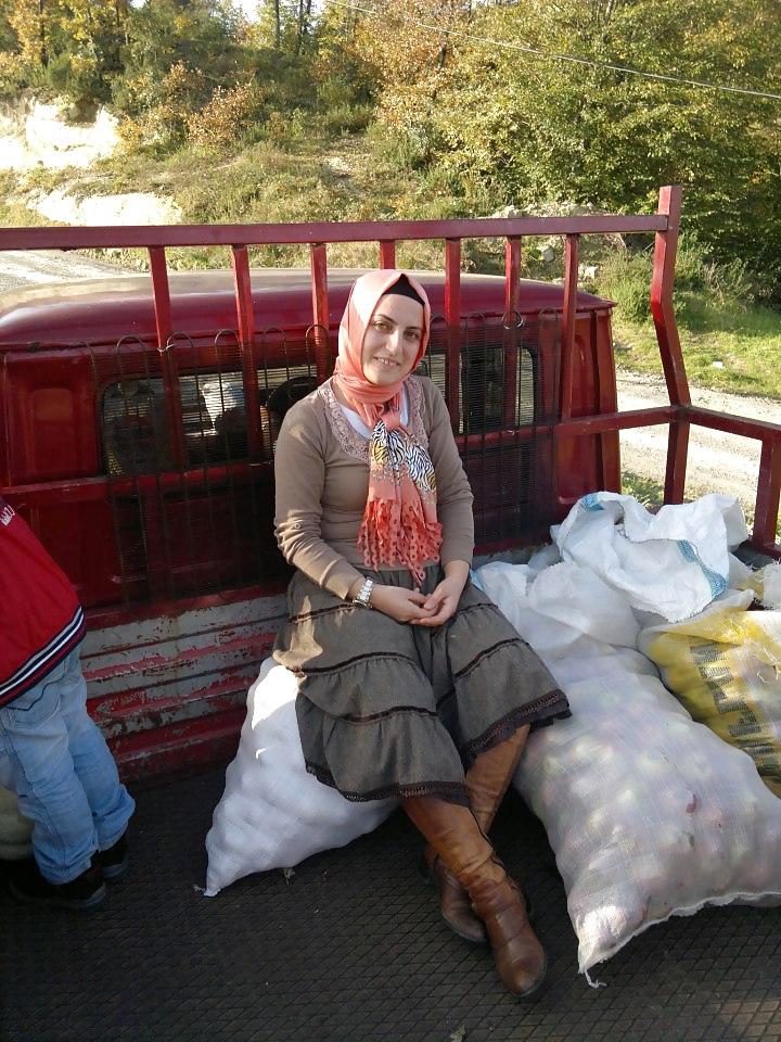 25P Turkish arab hijab turbanli asian kapali