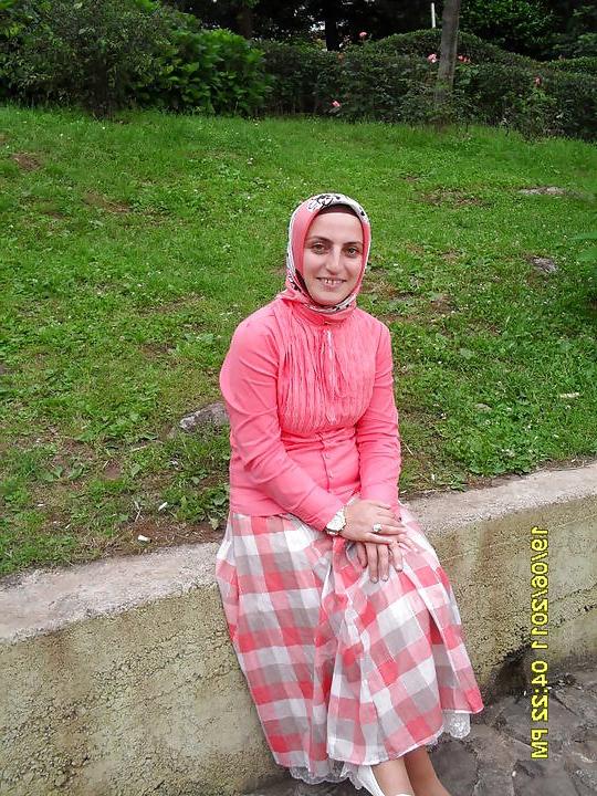 25P Turkish arab hijab turbanli asian kapali
