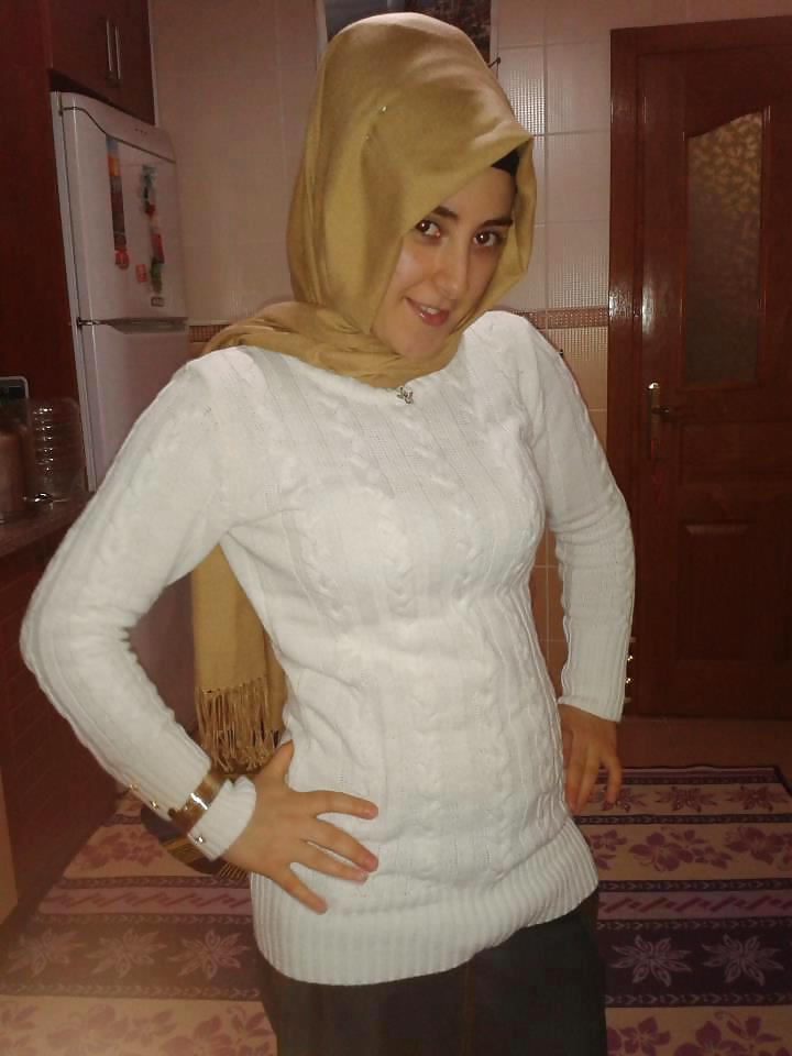 25P Turkish arab hijab turbanli asian kapali