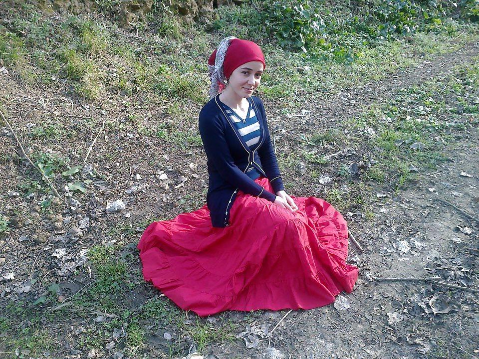 25P Turkish arab hijab turbanli asian kapali