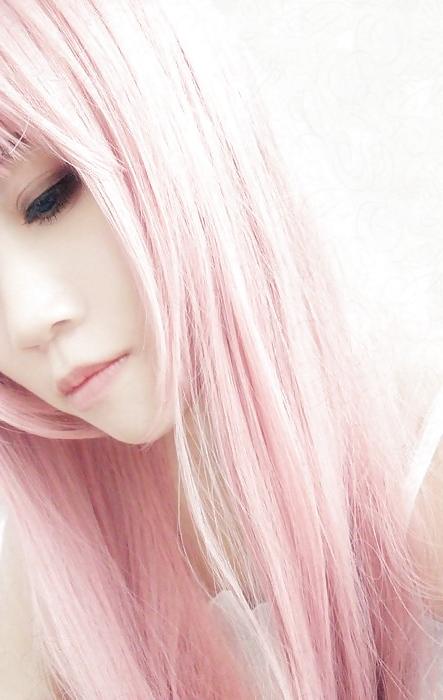 10P Pink haired girls