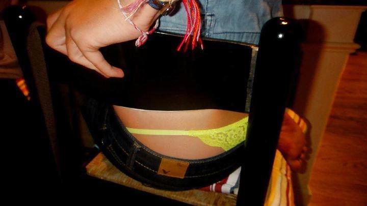 15P Sexy thong peek and ass.