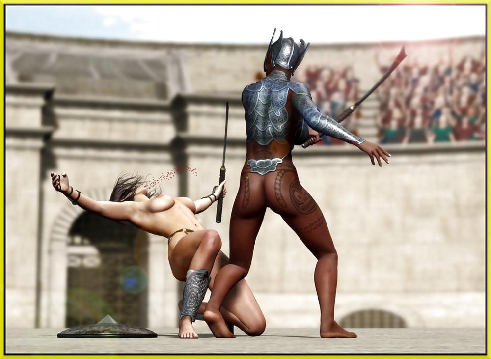 19P Blades crafts 3d BDSM artwork of severe punishment