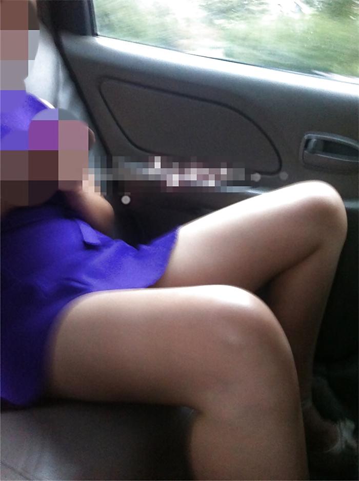 25P Shamless Asian Wife Topless Public Nude