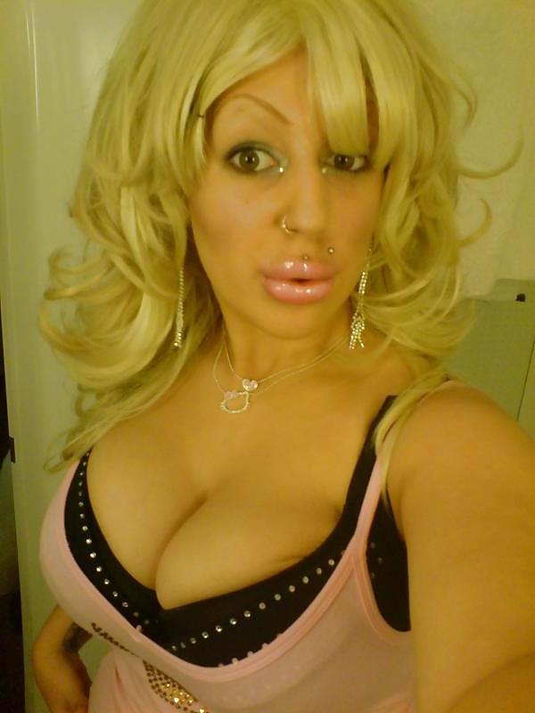 25P Ugly big tit milf bimbo