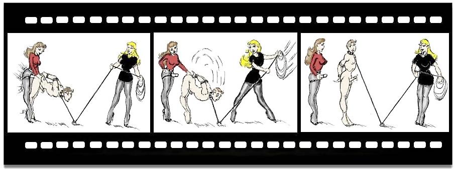 25P Strapon & Anal play toons (11)