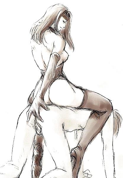 25P Strapon & Anal play toons (11)
