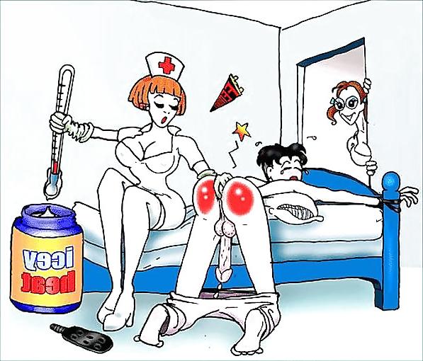 25P Strapon & Anal play toons (2)