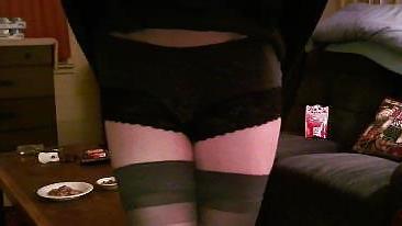 8P Me being a sissy for my mistress sissy chick