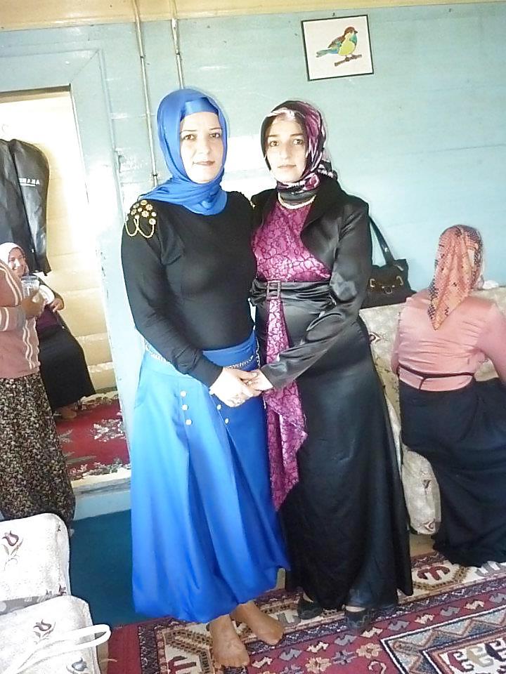 25P Turkish arab hijab turbanli asian kapali
