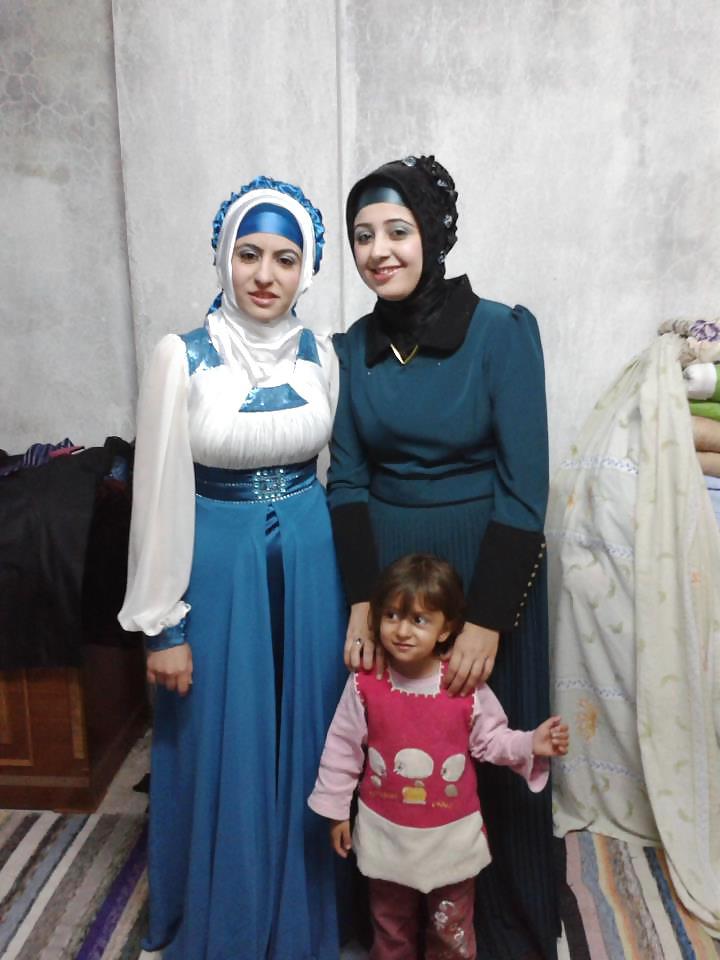25P Turkish arab hijab turbanli asian kapali