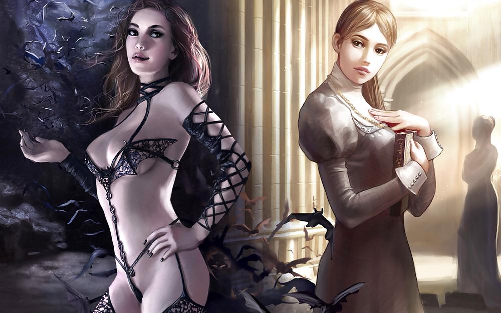 25P Sexy Fantasy Mythical Girls 3
