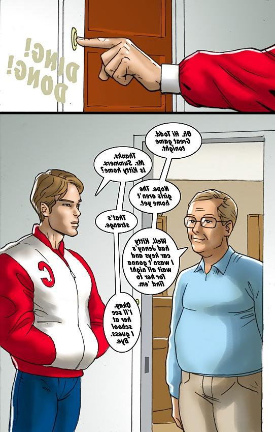 25P Two hot blondes bet on BBC full comic