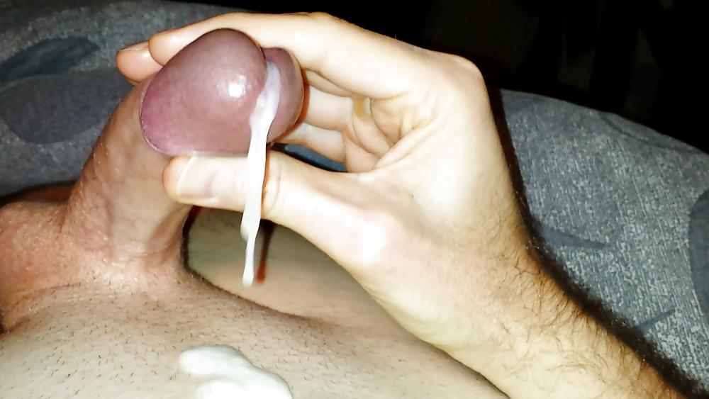 25P Slideshow My Thick Cumshot Stroke By Stroke!
