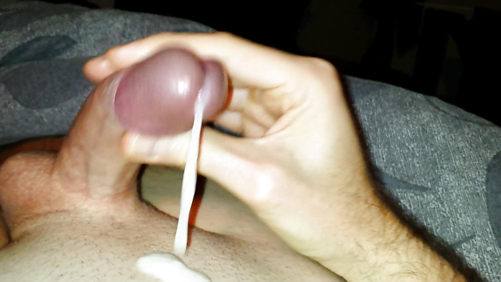 25P Slideshow My Thick Cumshot Stroke By Stroke!