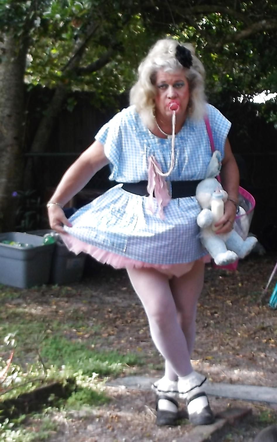 10P Sissy pansy -- Adult Little Girl