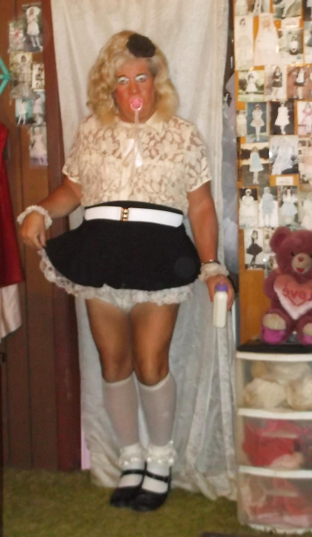 10P Sissy pansy -- Adult Little Girl