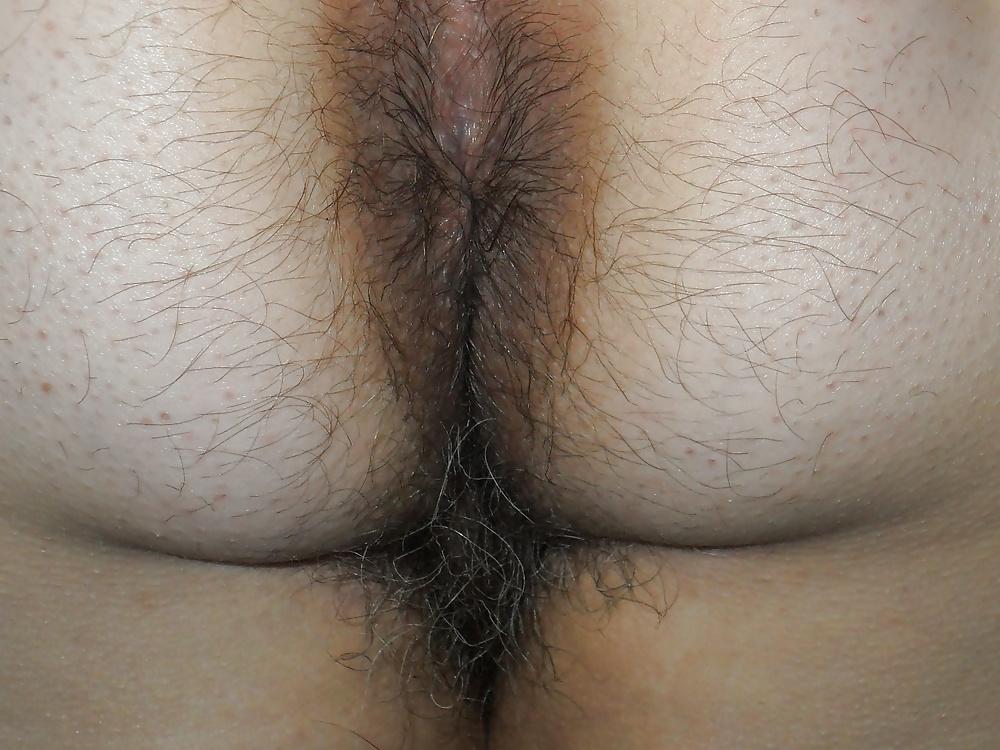 13P Wife's Curvy Hairy Ass