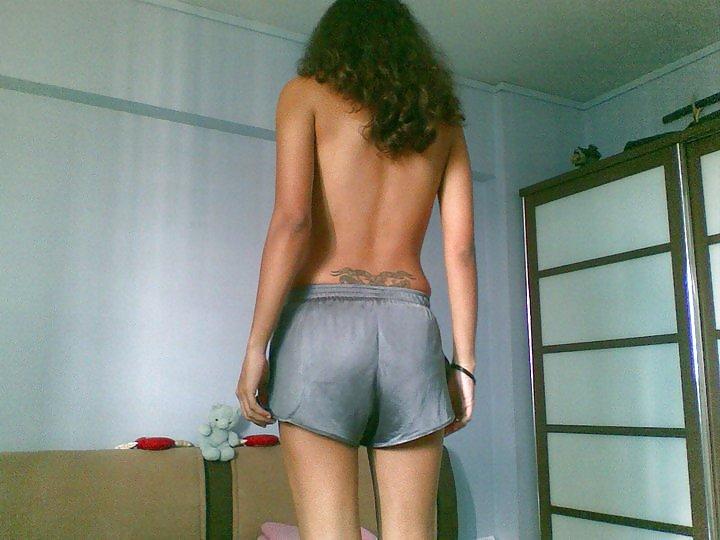 10P Abbie's brazilian ass