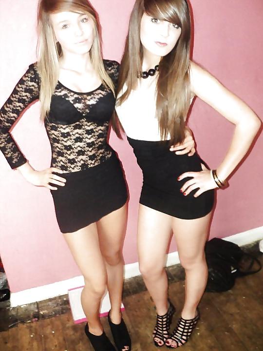 25P Sluts in tight Dresses and Skirts 2