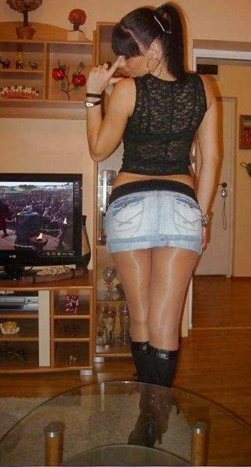 25P Miniskirt Pantyhose Girls 23