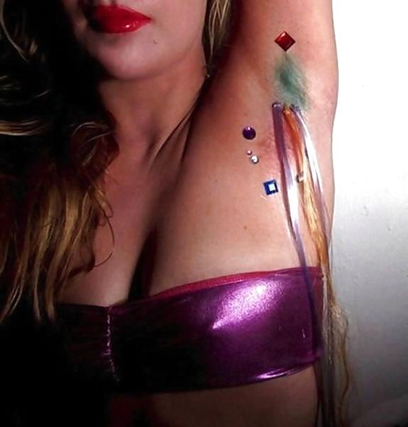 11P Colorful Hairy Armpit