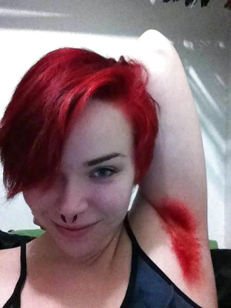 11P Colorful Hairy Armpit