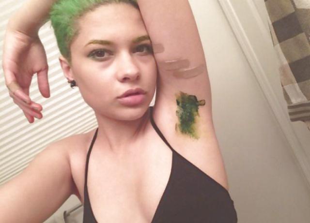 11P Colorful Hairy Armpit