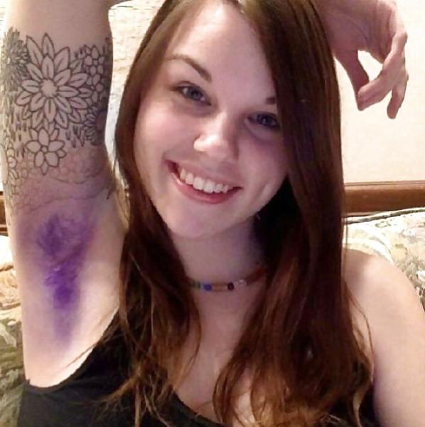 11P Colorful Hairy Armpit