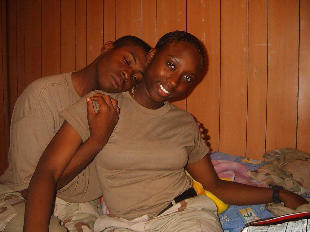 7P Black Army Girl