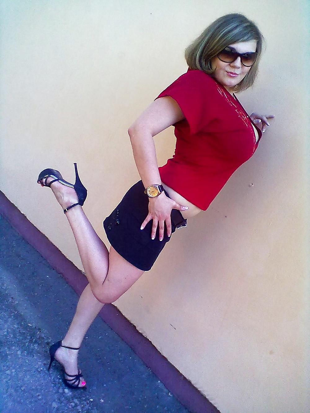 23P Silke, fat german teen pig with big tits