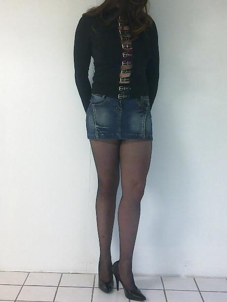 6P Kurzer Jeansrock, Sissy, CD-TV