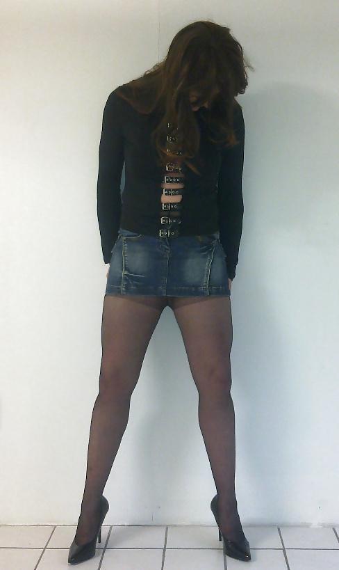 6P Kurzer Jeansrock, Sissy, CD-TV