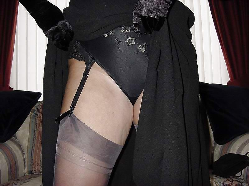 25P Amateur ladies model nylons