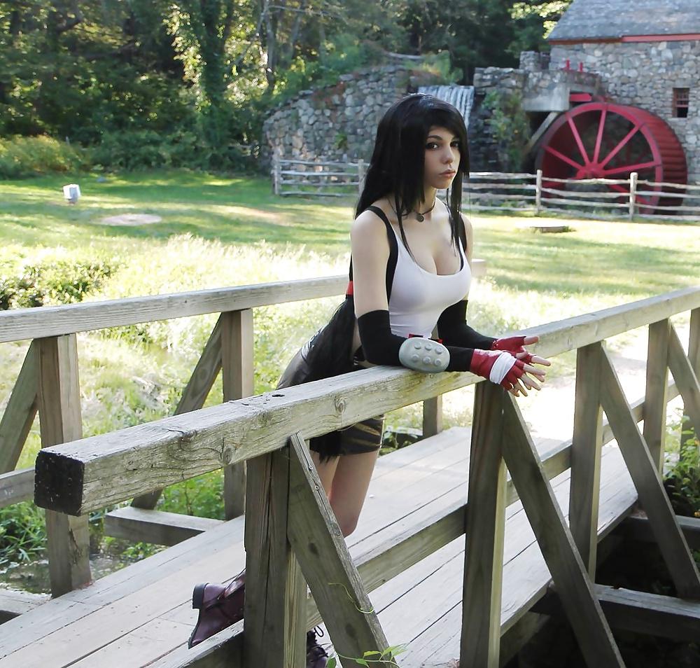 5P Cospay Tifa - Final Fantasy 7