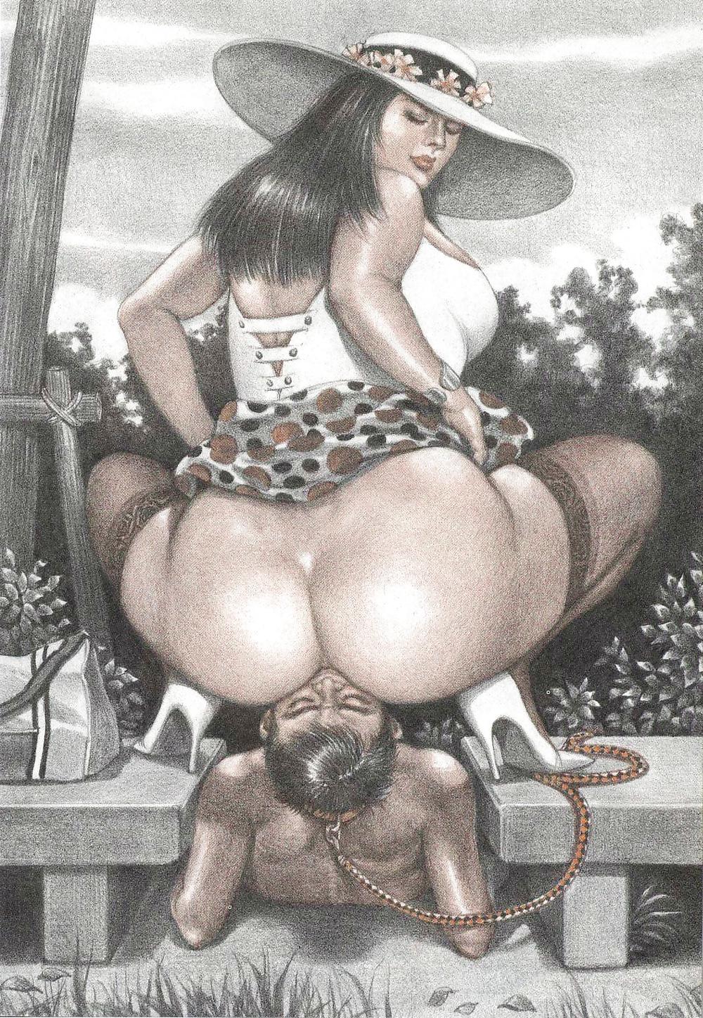 25P Asian BBW Femdom ART