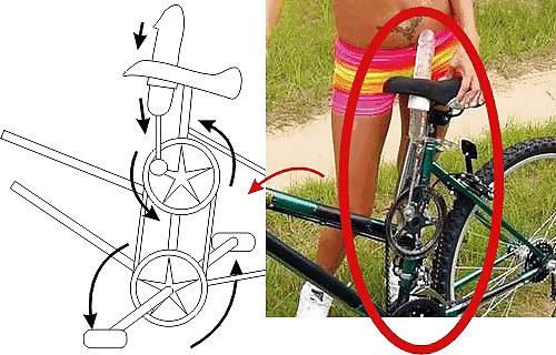 5P Dildo bike