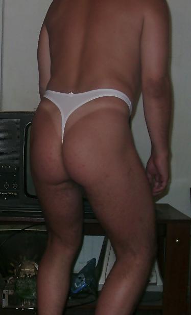 23P I'm in white thong