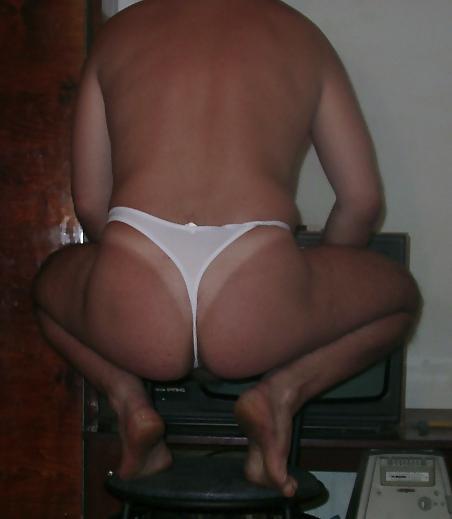 23P I'm in white thong