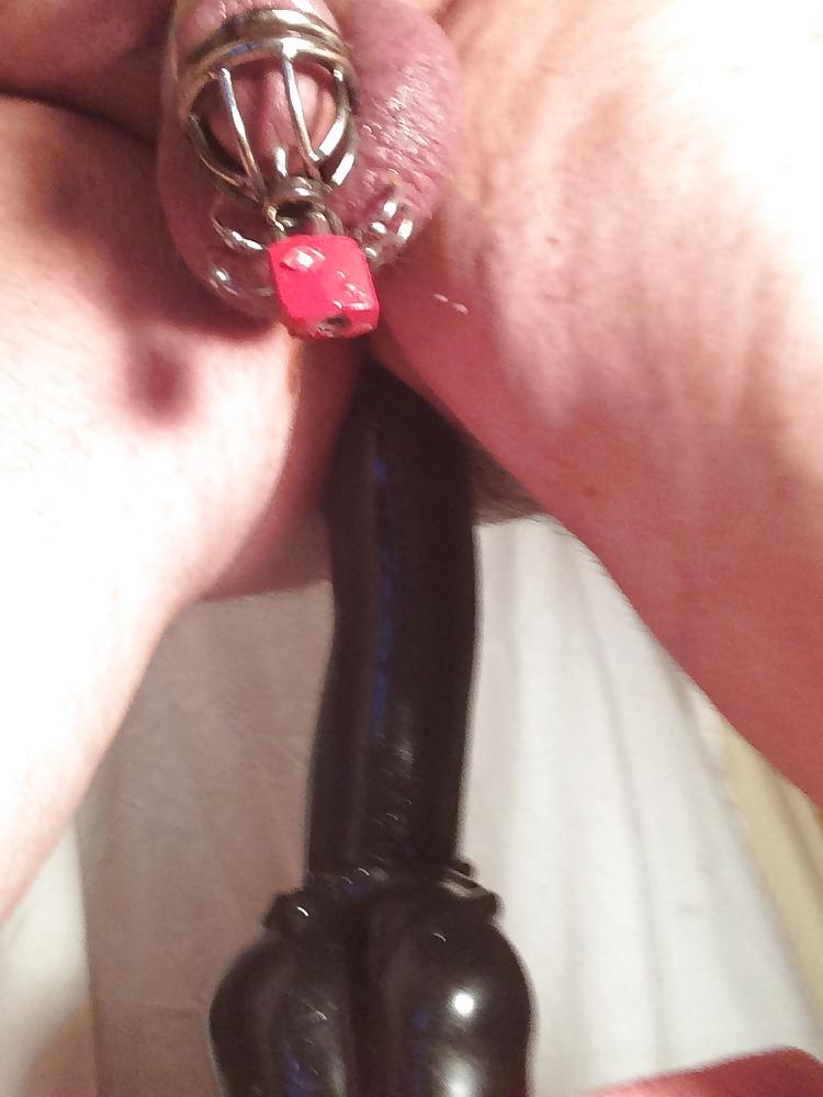 17P Mistress Jezz whore-slave1 using my dildos