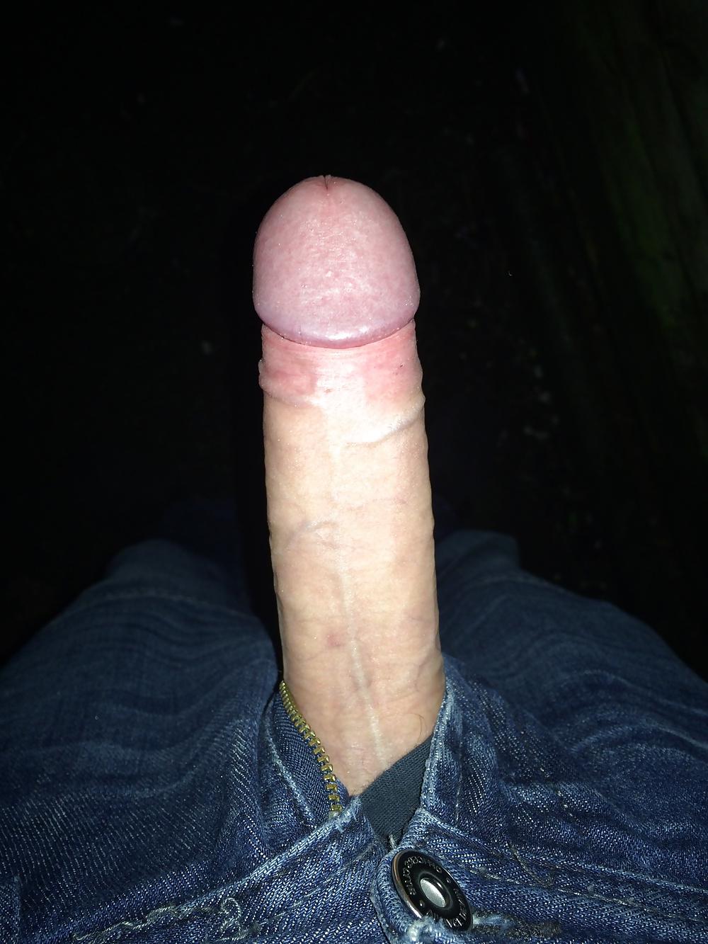 8P Exposing my cock out of my jeans
