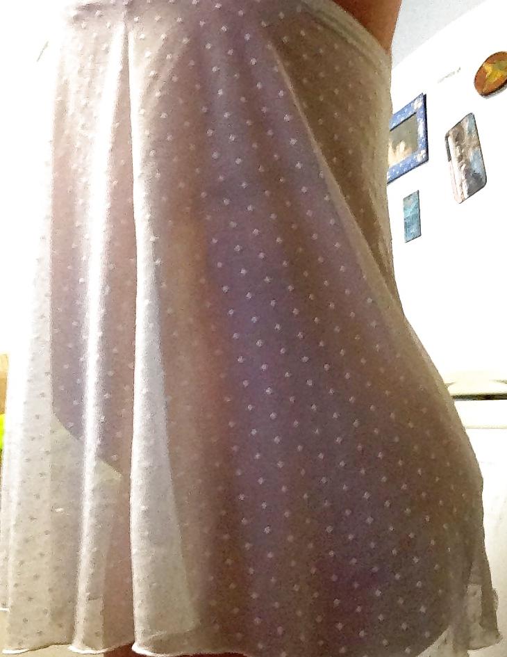 25P Curvy pregnant teen slut in see through dress