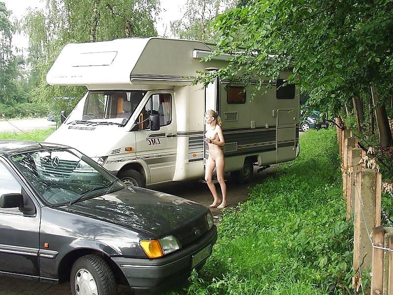 25P Luci K public naked