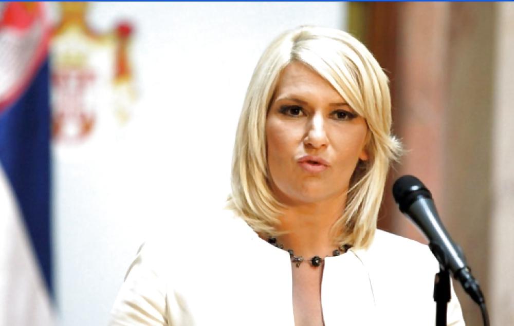 25P Love jerking off to conservative Zorana Mihajlovic