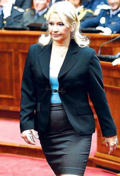 25P Love jerking off to conservative Zorana Mihajlovic