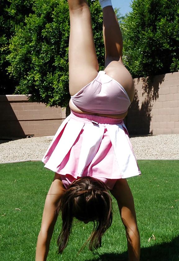 20P Cheerleader-Rosa-Höschen