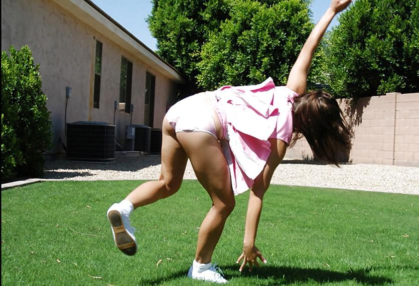 20P Cheerleader-Rosa-Höschen