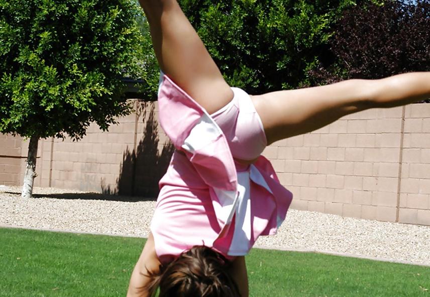 20P Cheerleader-Rosa-Höschen