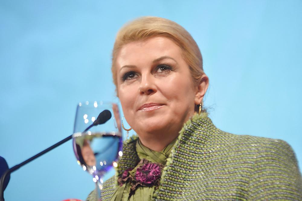 25P Love jerking off to conservative Kolinda Grabar-Kitarovic